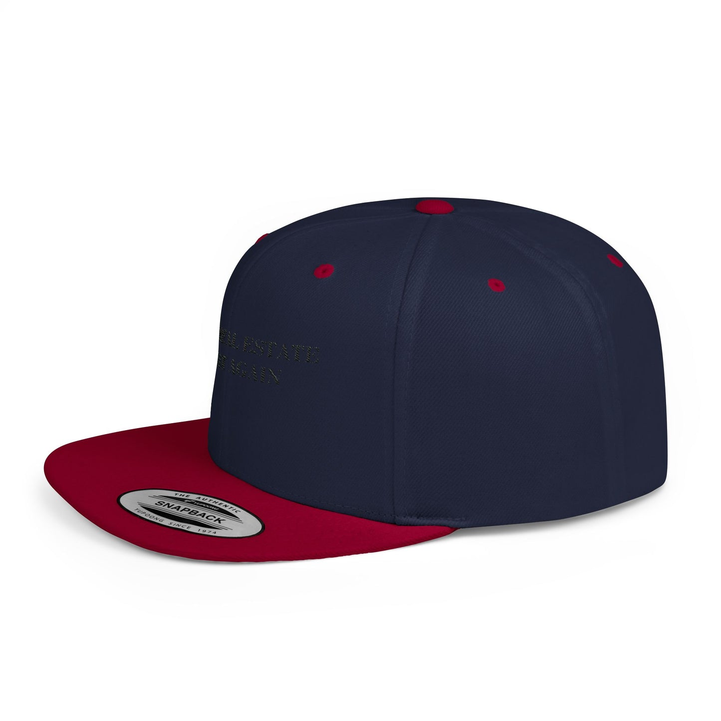 Make Real Estate Great Again Flat Bill Snapback