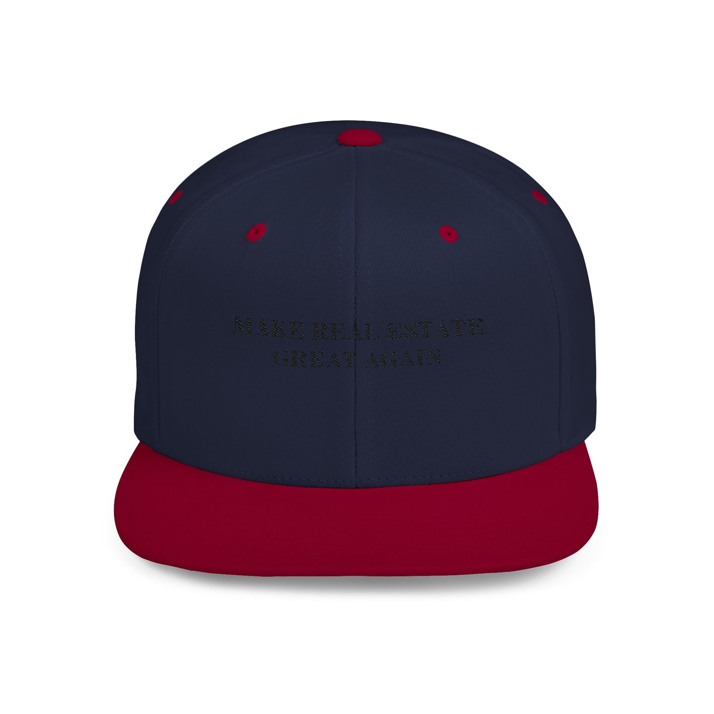 Make Real Estate Great Again Flat Bill Snapback