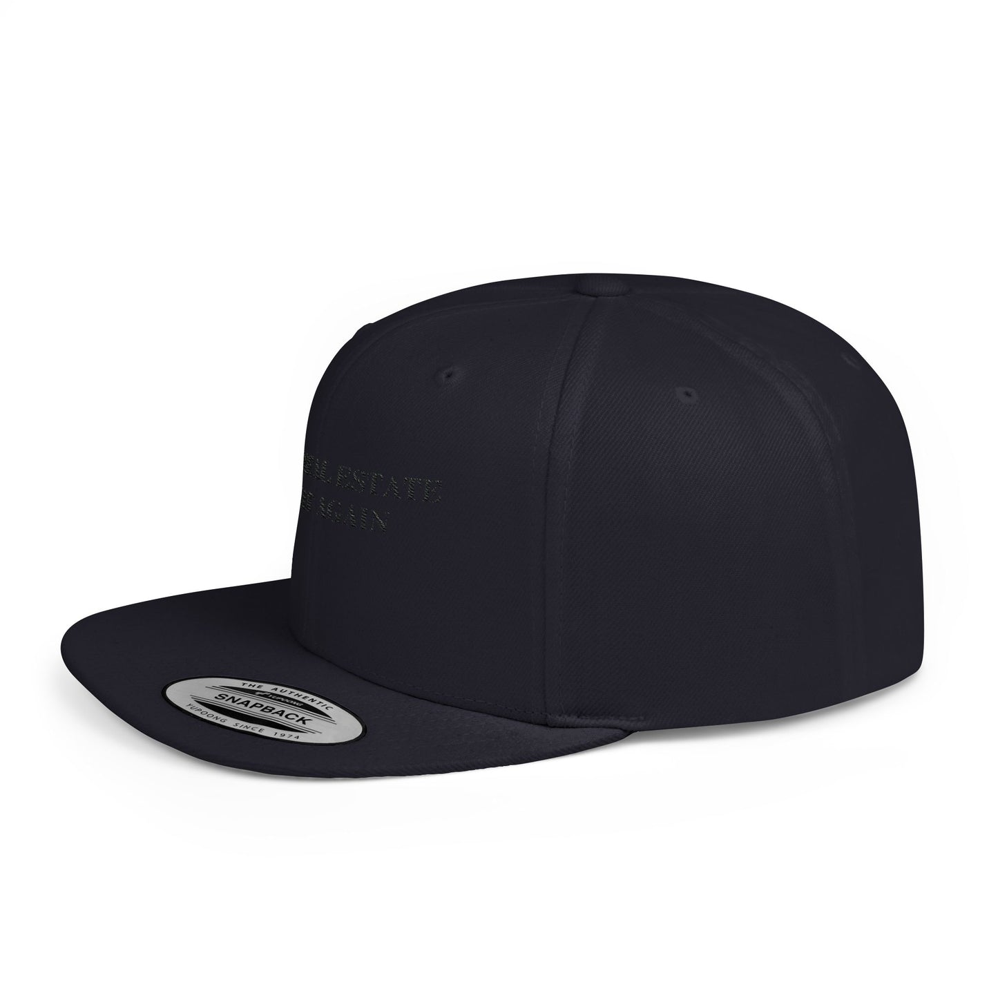 Make Real Estate Great Again Flat Bill Snapback