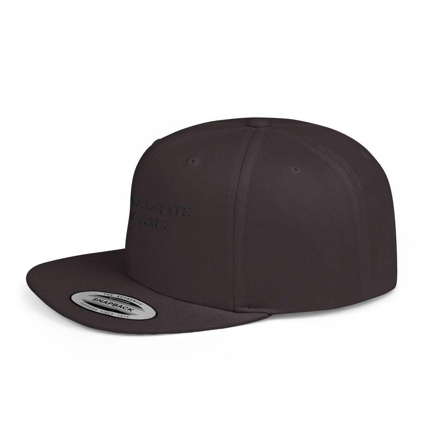 Make Real Estate Great Again Flat Bill Snapback