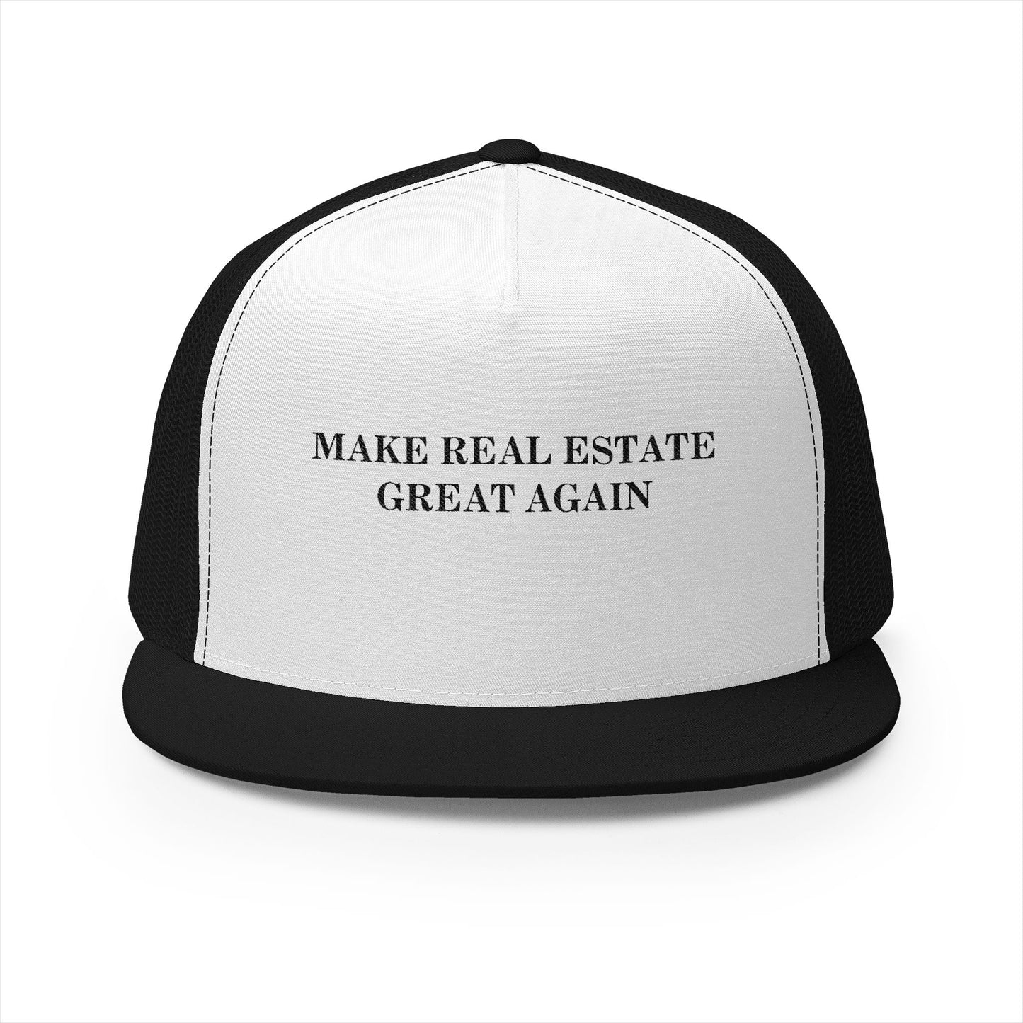 Make Real Estate Great Again - Embroidered 5 Panel Trucker