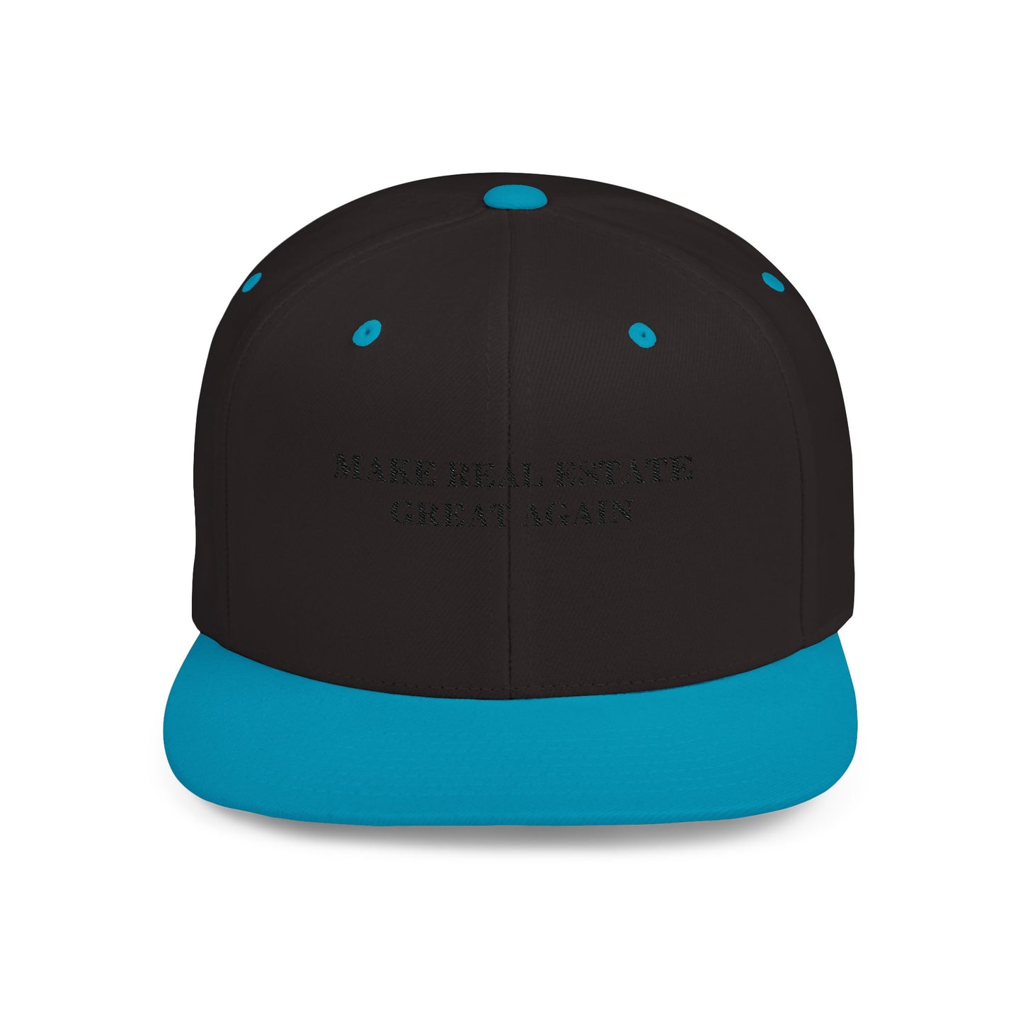 Make Real Estate Great Again Flat Bill Snapback