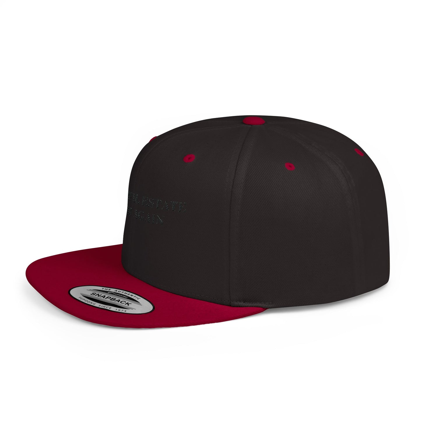 Make Real Estate Great Again Flat Bill Snapback