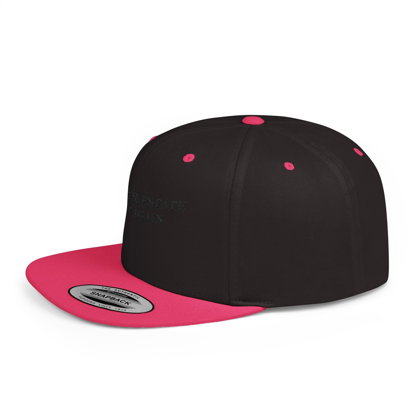 Make Real Estate Great Again Flat Bill Snapback