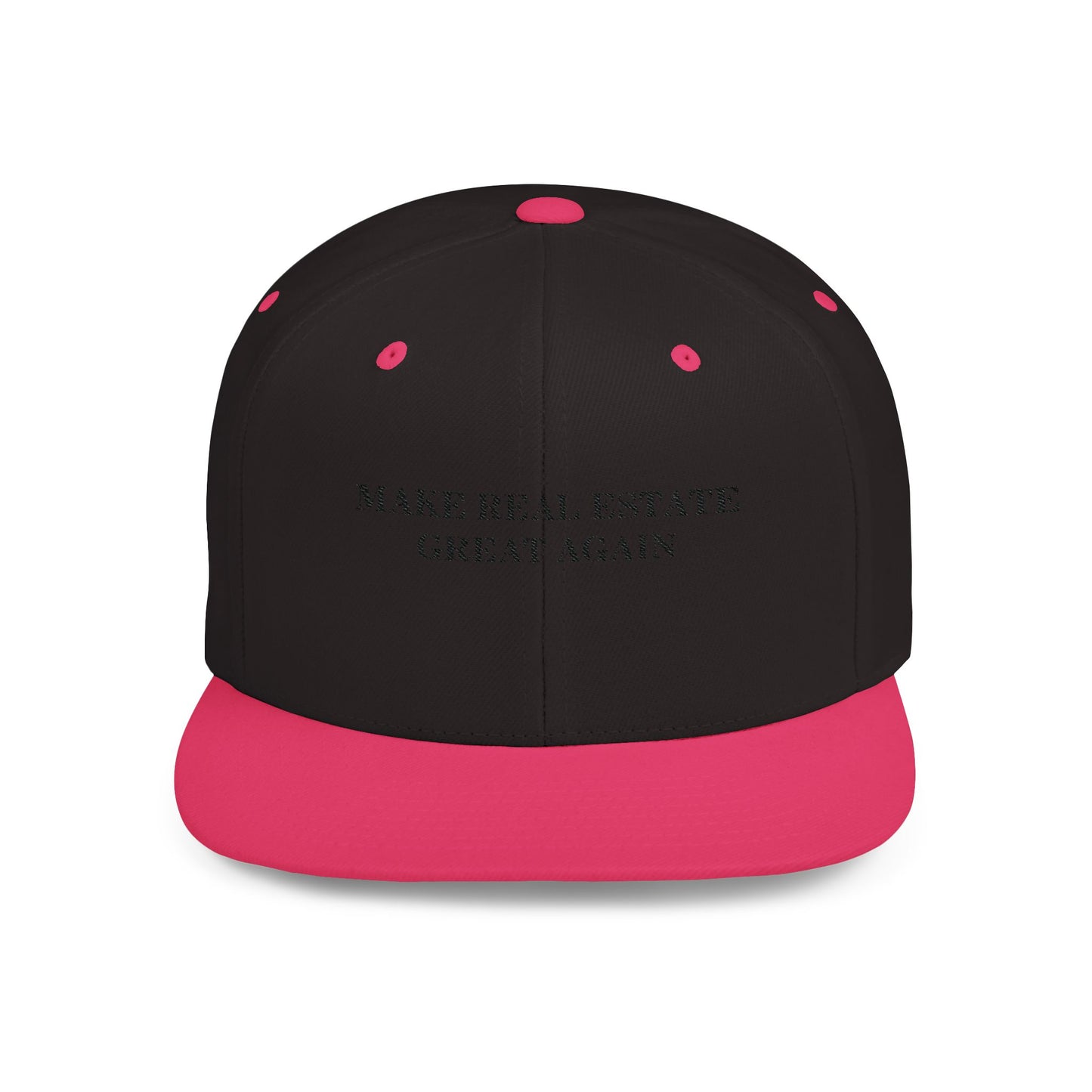 Make Real Estate Great Again Flat Bill Snapback