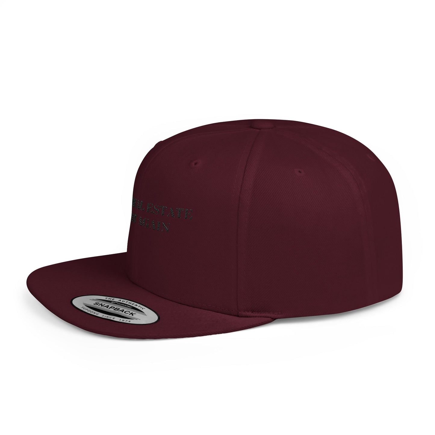 Make Real Estate Great Again Flat Bill Snapback