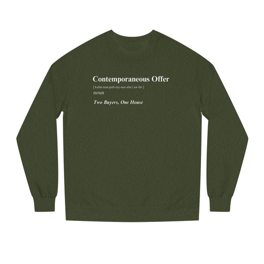 Contemporaneous Offer Dark — Crewneck
