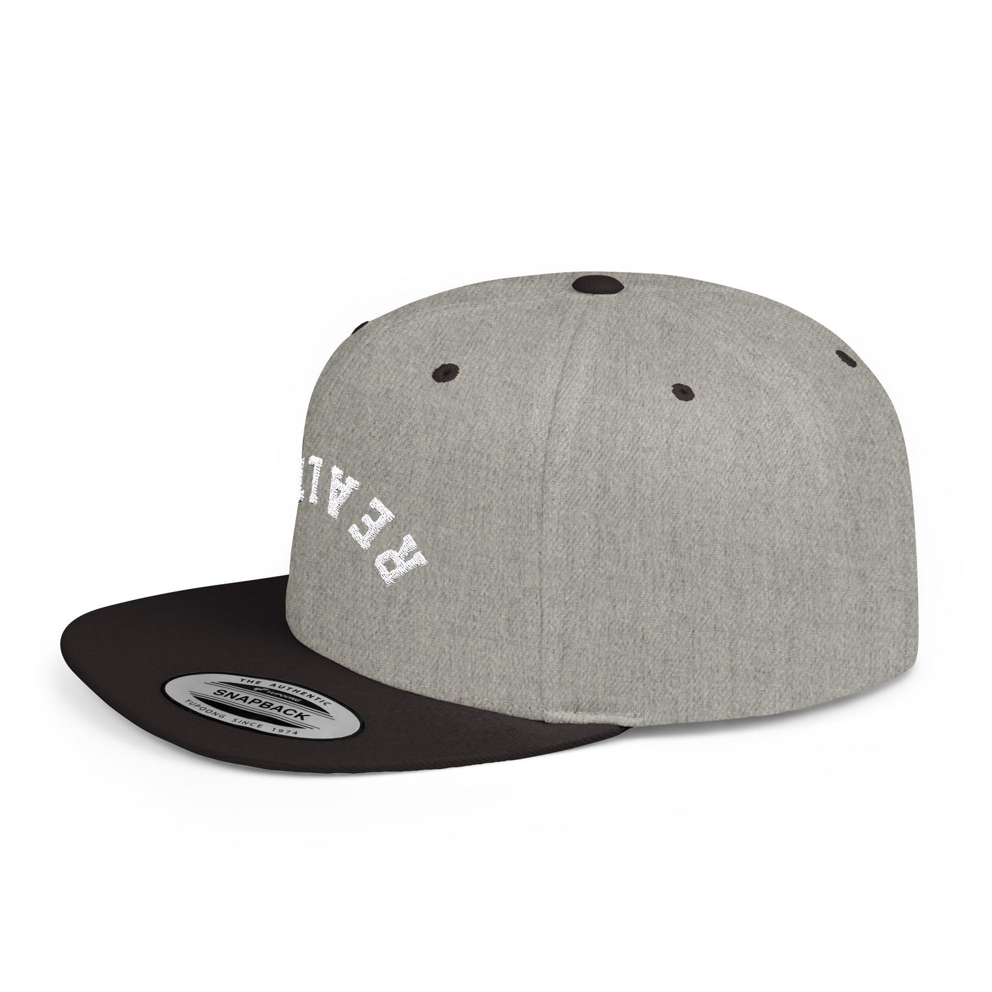 REALTOR White Flat Bill Snapback