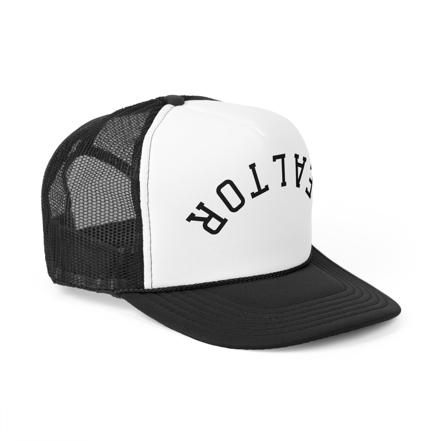 Realtor Black Trucker Cap