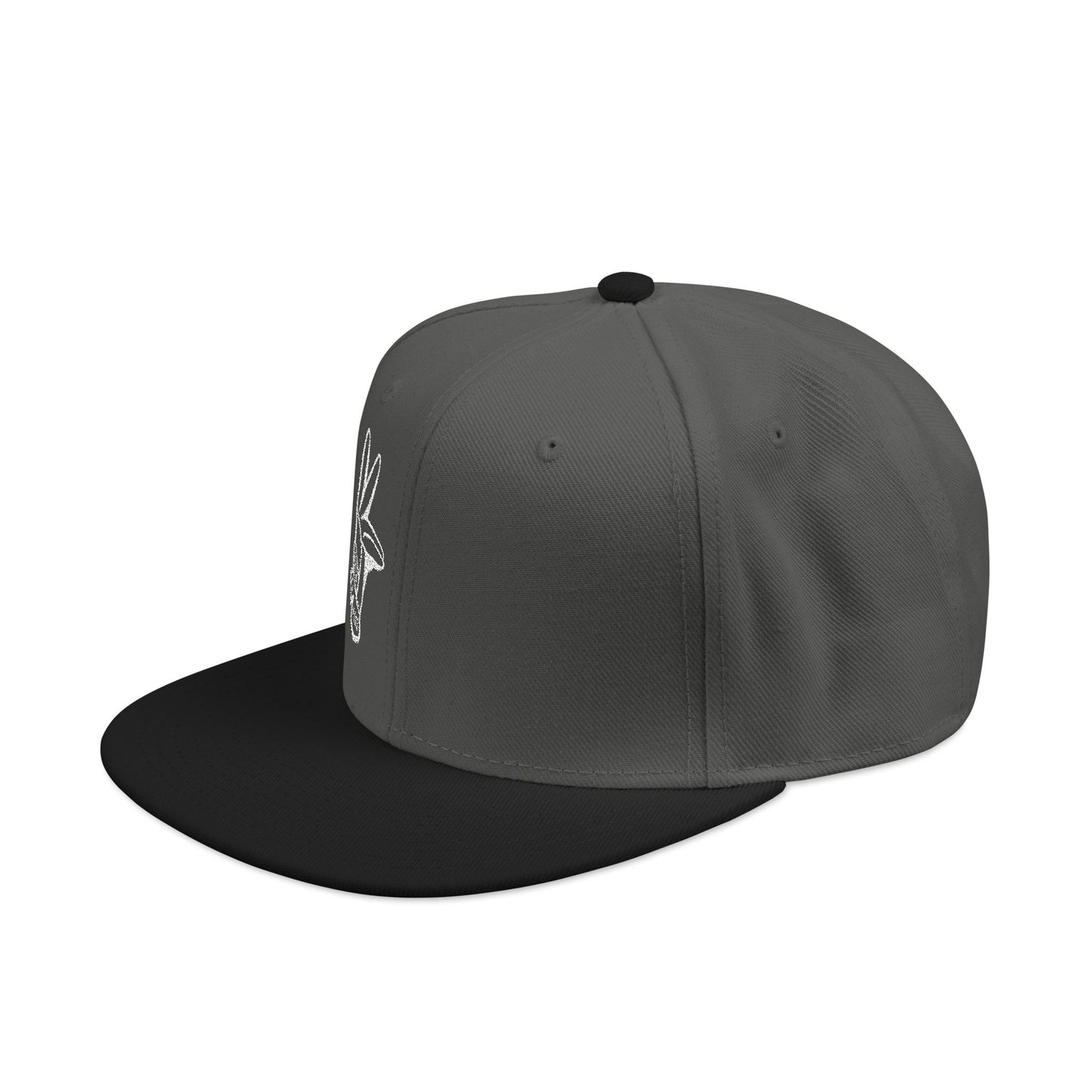 Flat Bill Hat - LV Hand Sign