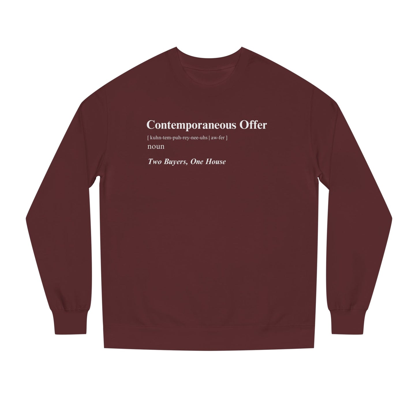 Contemporaneous Offer Dark — Crewneck