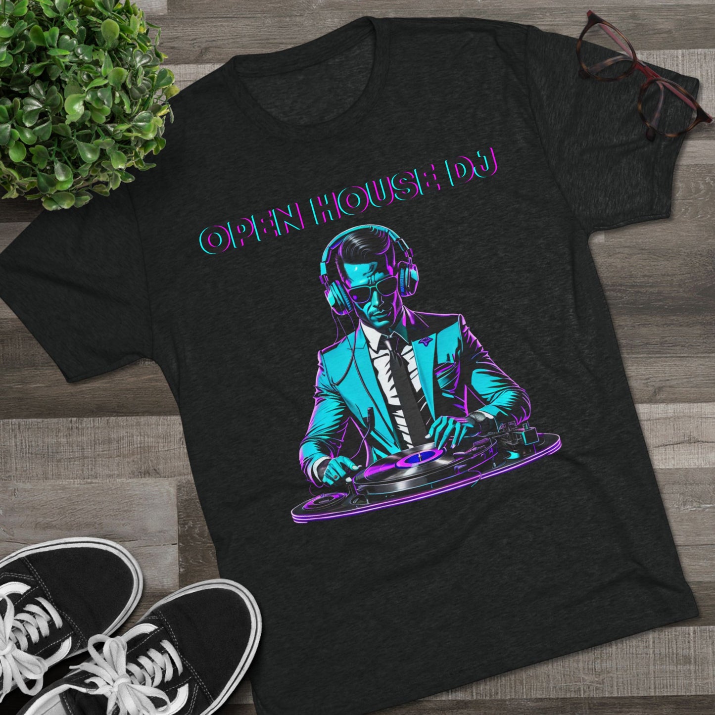 Open House DJ Tri-Blend Tee