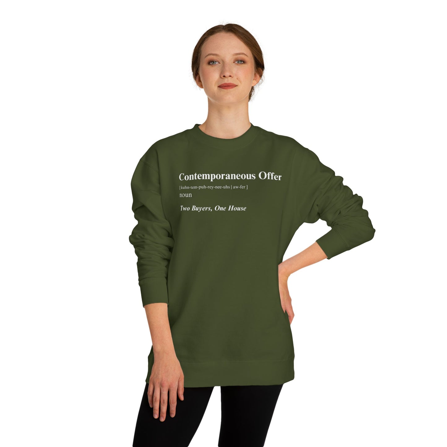Contemporaneous Offer Dark — Crewneck