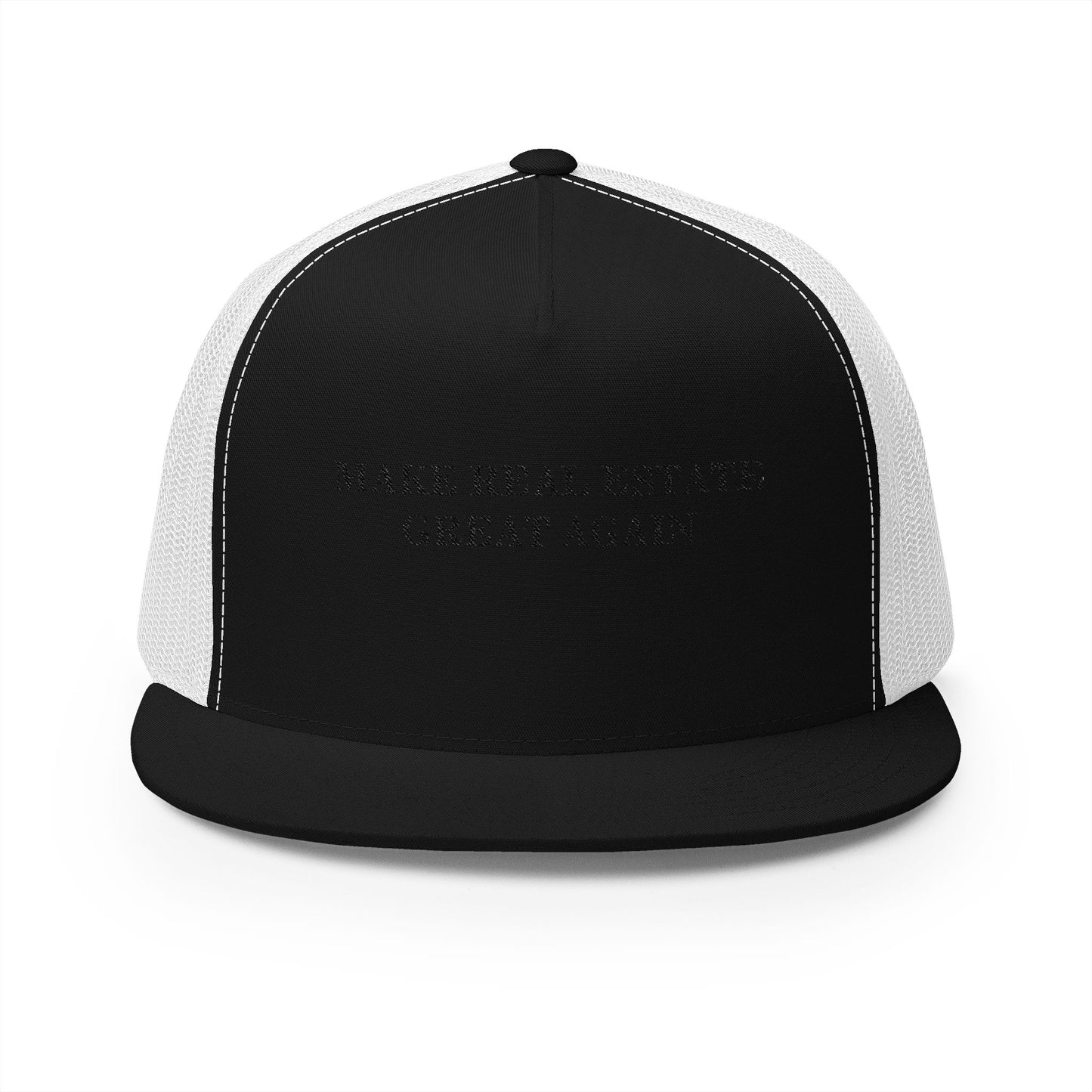 Make Real Estate Great Again - Embroidered 5 Panel Trucker