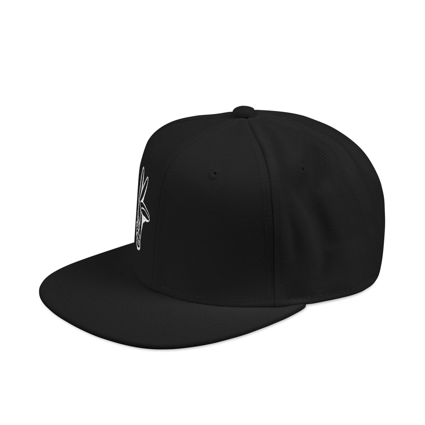 Flat Bill Hat - LV Hand Sign