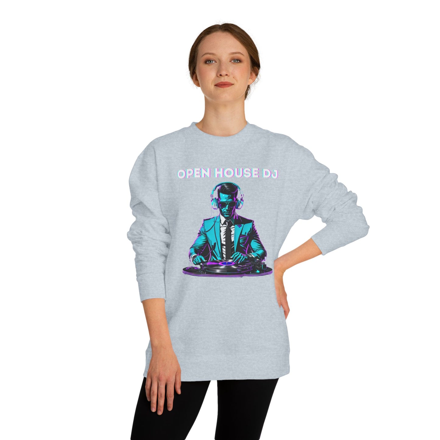 Open House DJ White — Crewneck