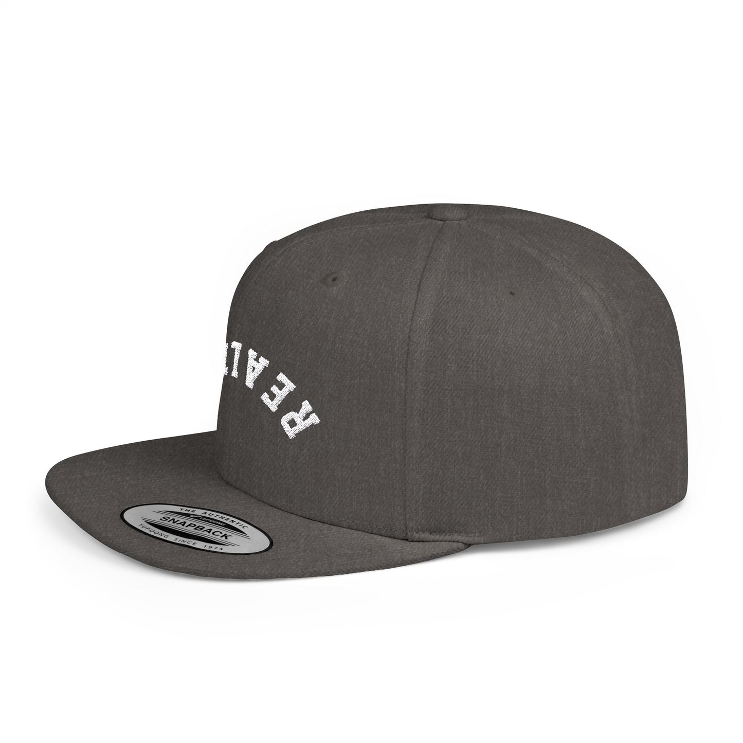 REALTOR White Flat Bill Snapback
