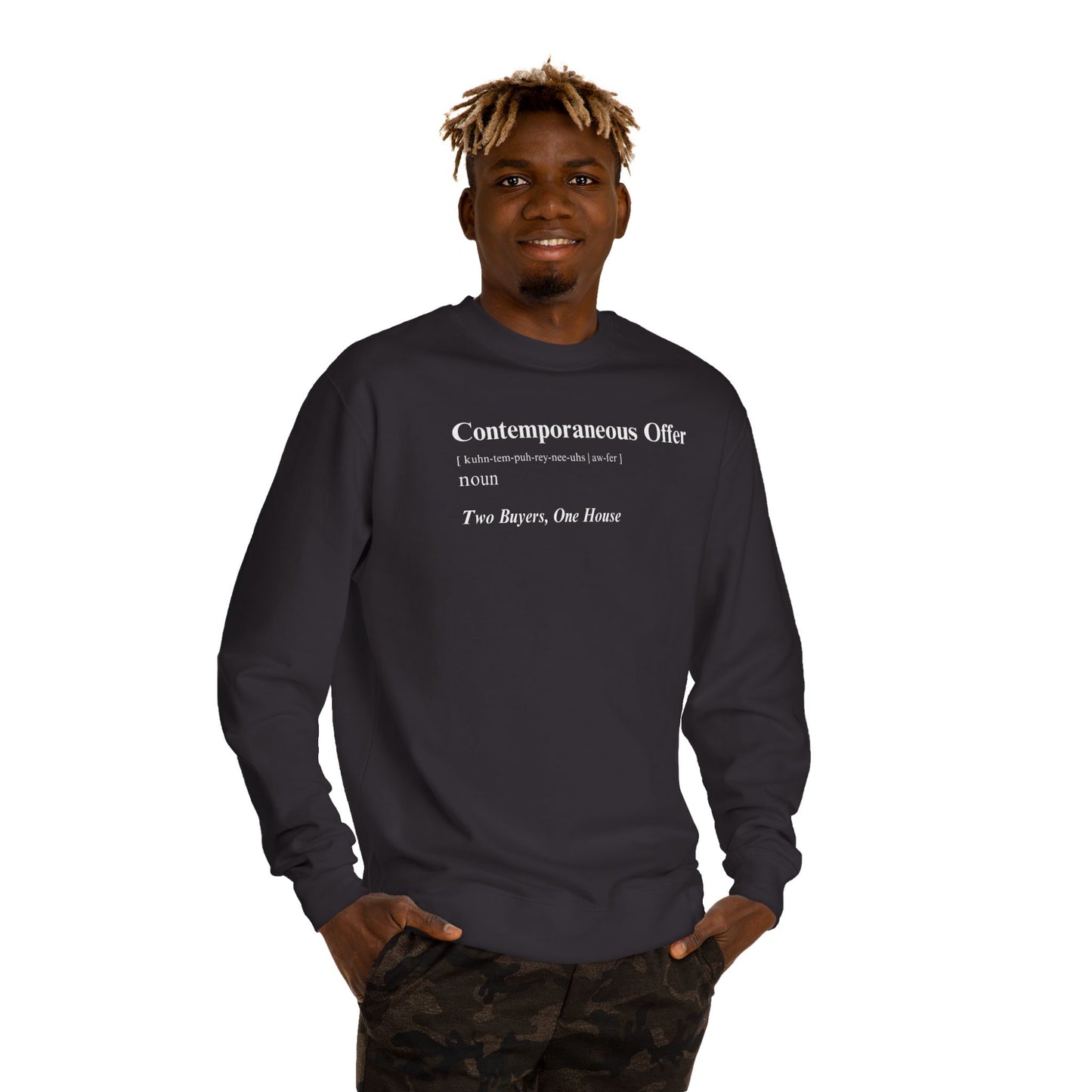 Contemporaneous Offer Dark — Crewneck