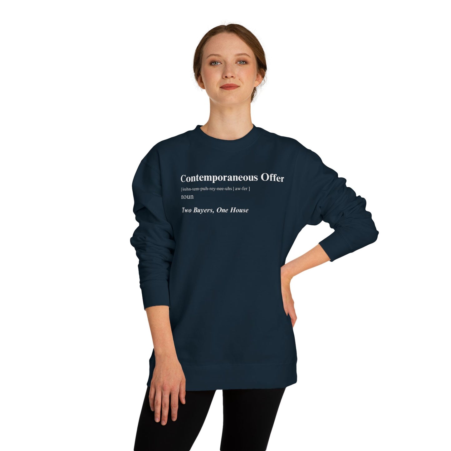 Contemporaneous Offer Dark — Crewneck