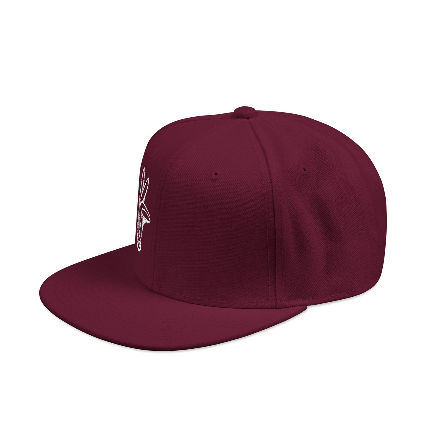 Flat Bill Hat - LV Hand Sign