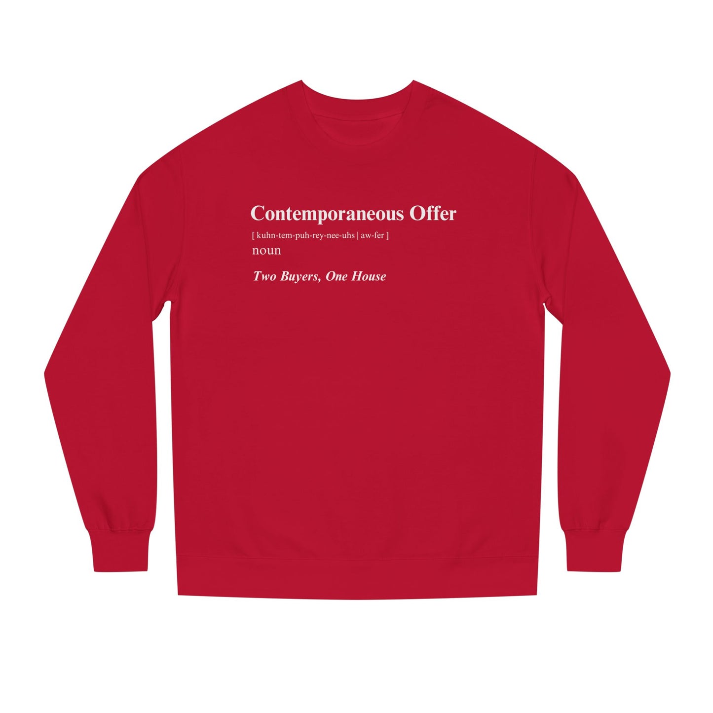 Contemporaneous Offer Dark — Crewneck