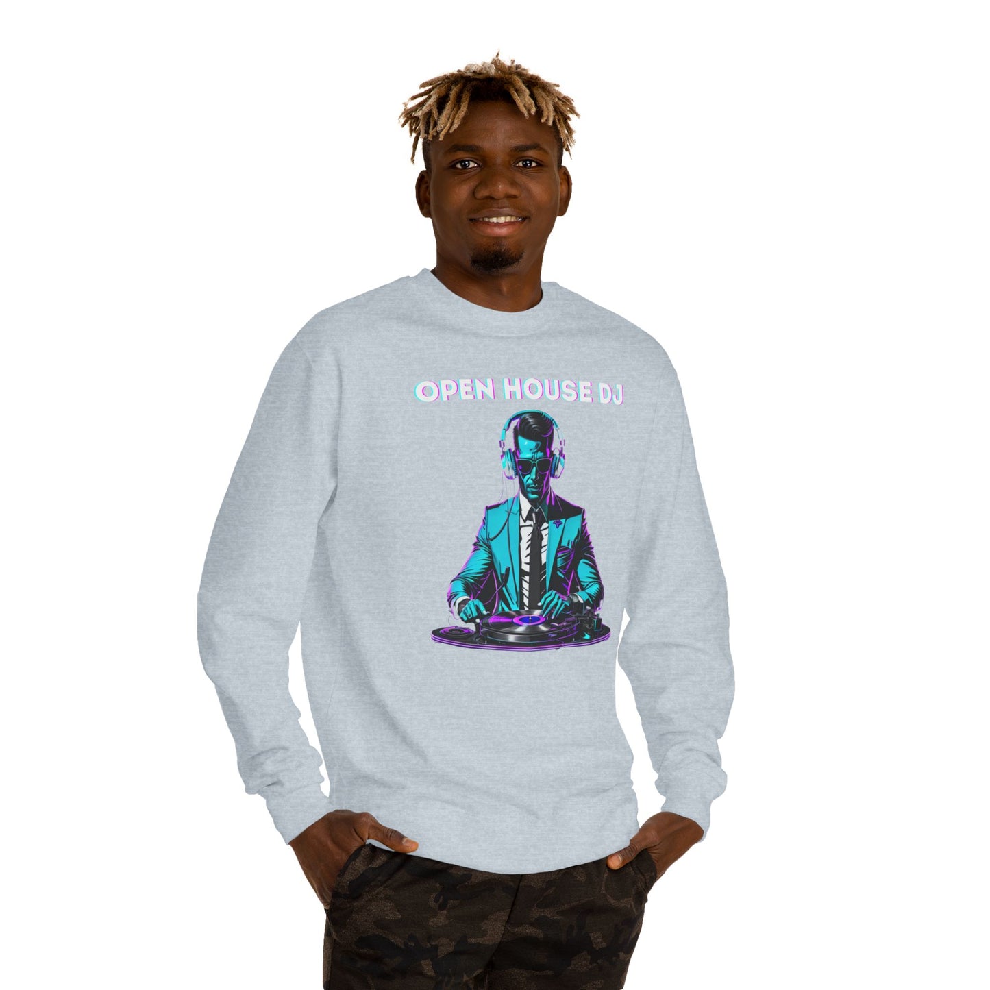 Open House DJ White — Crewneck