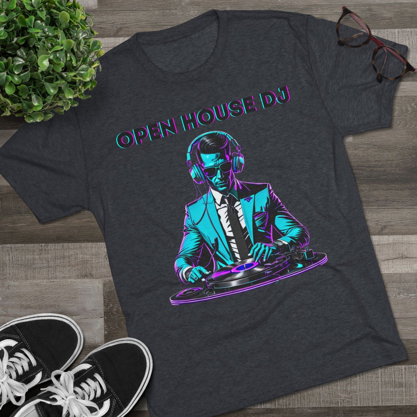Open House DJ Tri-Blend Tee