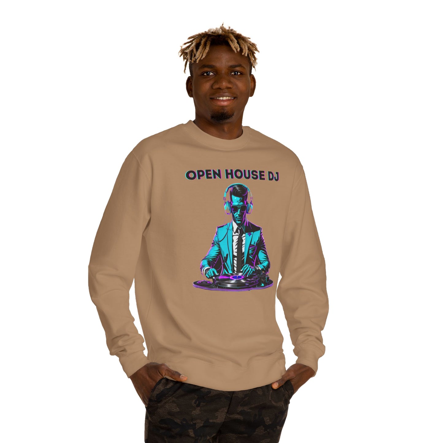 Open House DJ Black — Crewneck