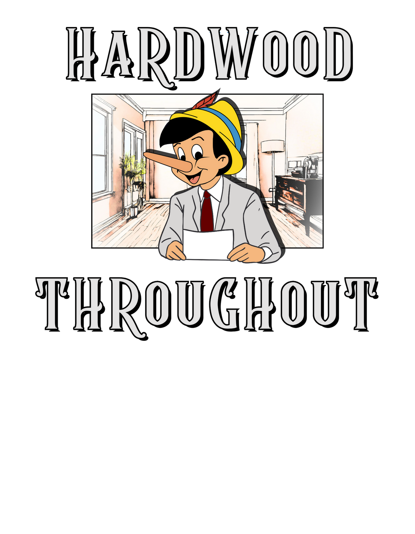 Hardwood Throughout design
