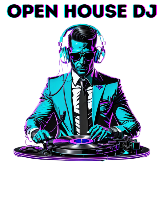 Open House DJ Black — Tee