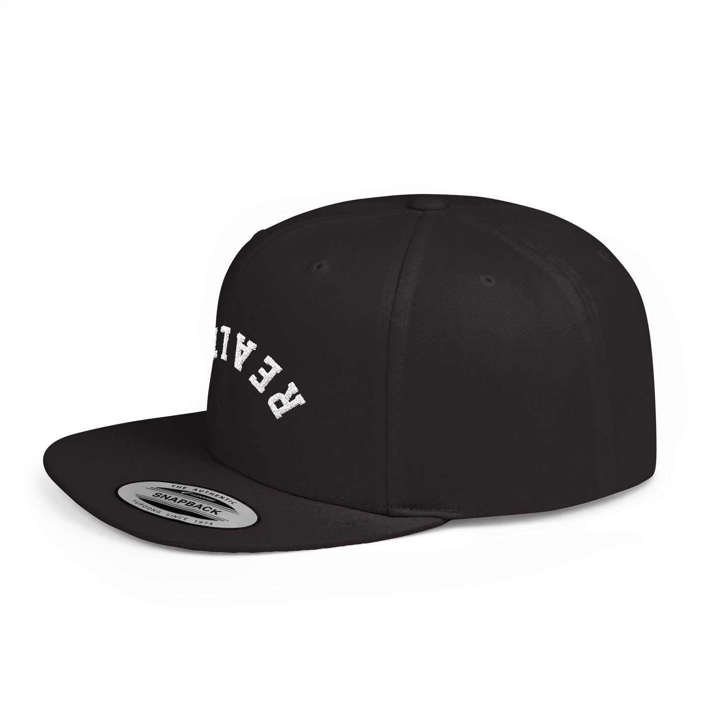 REALTOR White Flat Bill Snapback