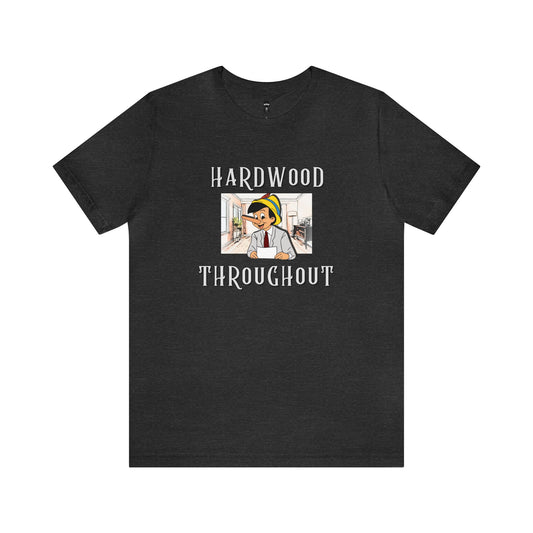 Hardwood Throughout Heavy Cotton Tee