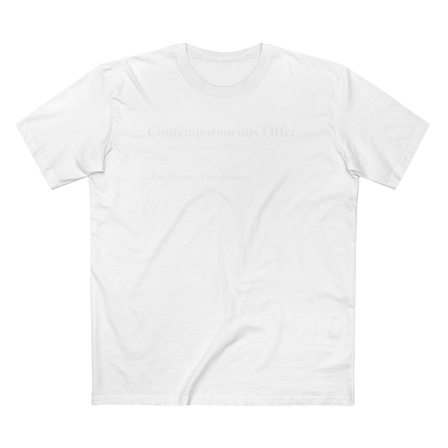 Contemporaneous Offer Dark — Tee