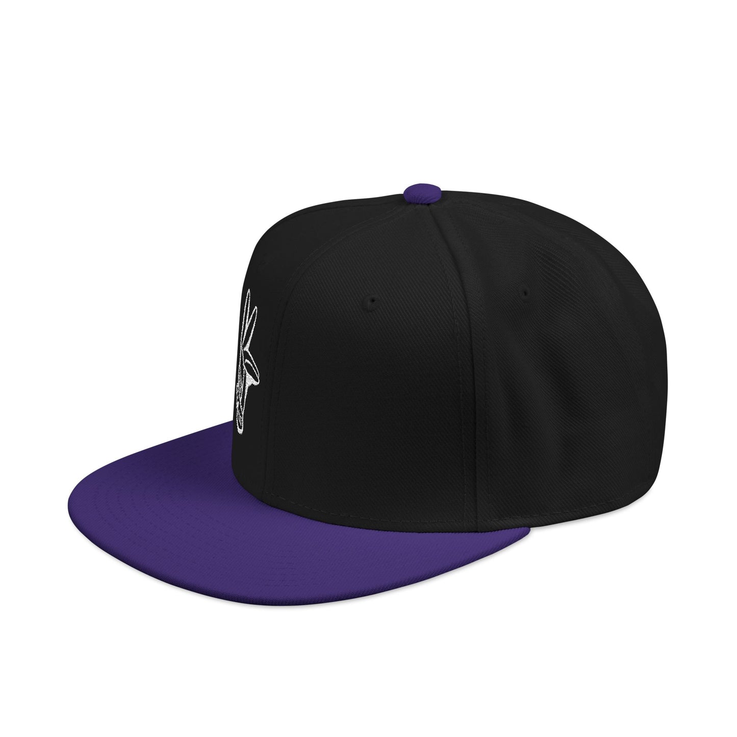 Flat Bill Hat - LV Hand Sign