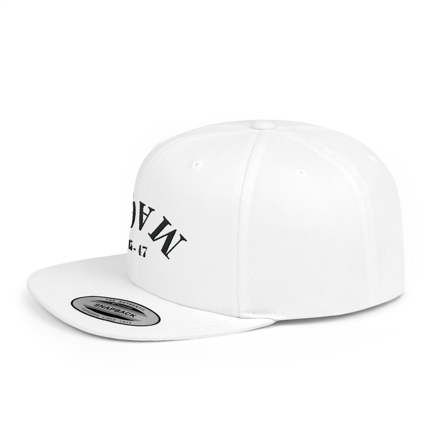 MAGA 45-47 Flat Bill Snapback