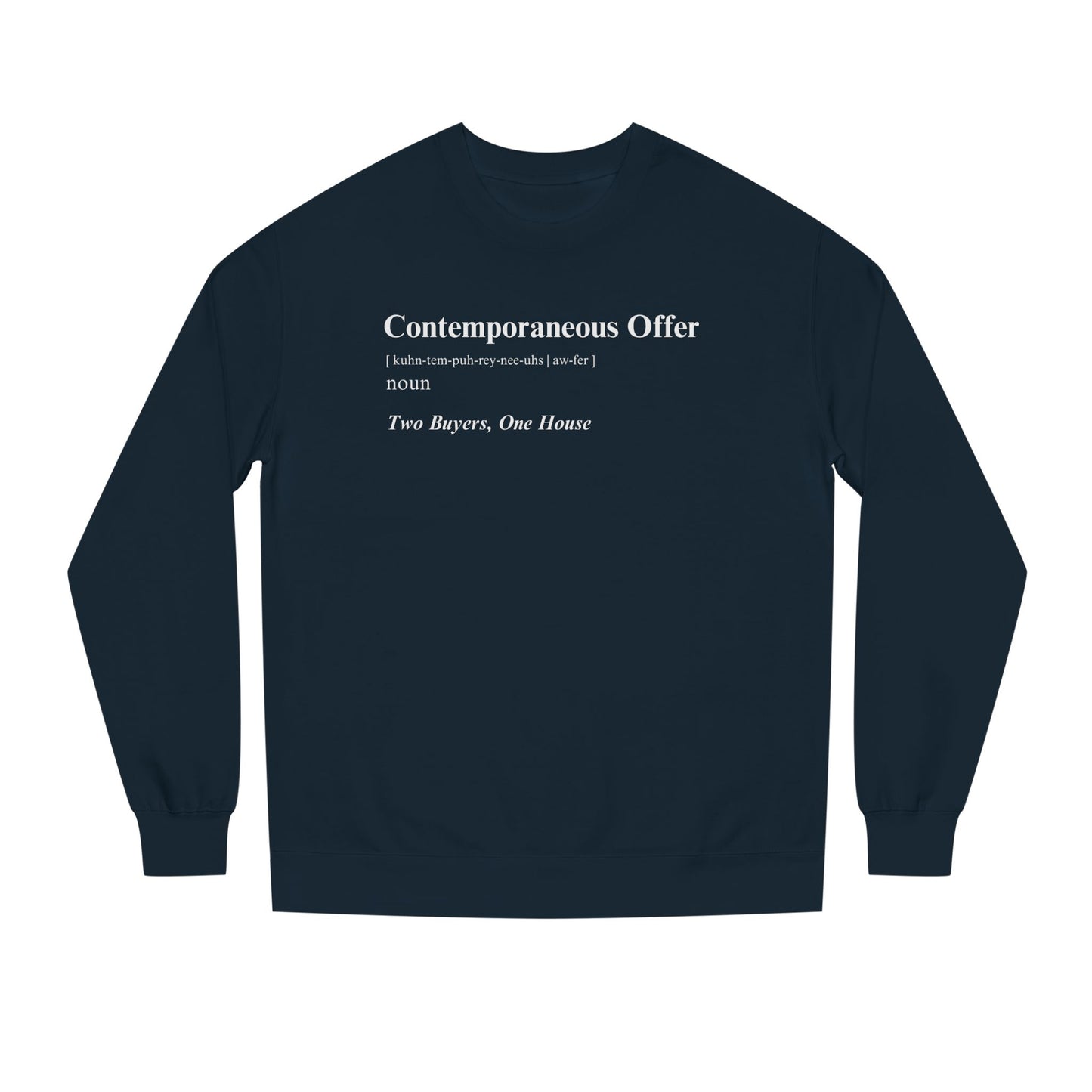 Contemporaneous Offer Dark — Crewneck