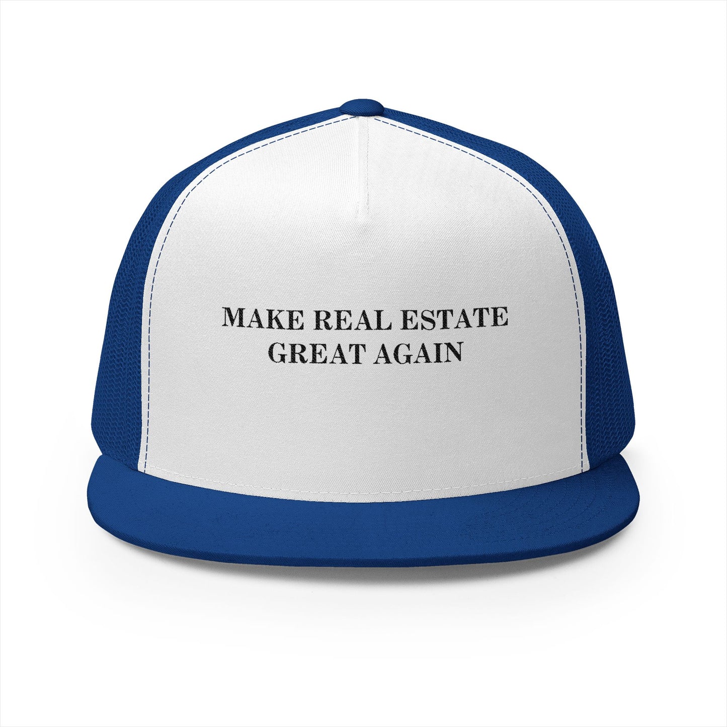Make Real Estate Great Again - Embroidered 5 Panel Trucker