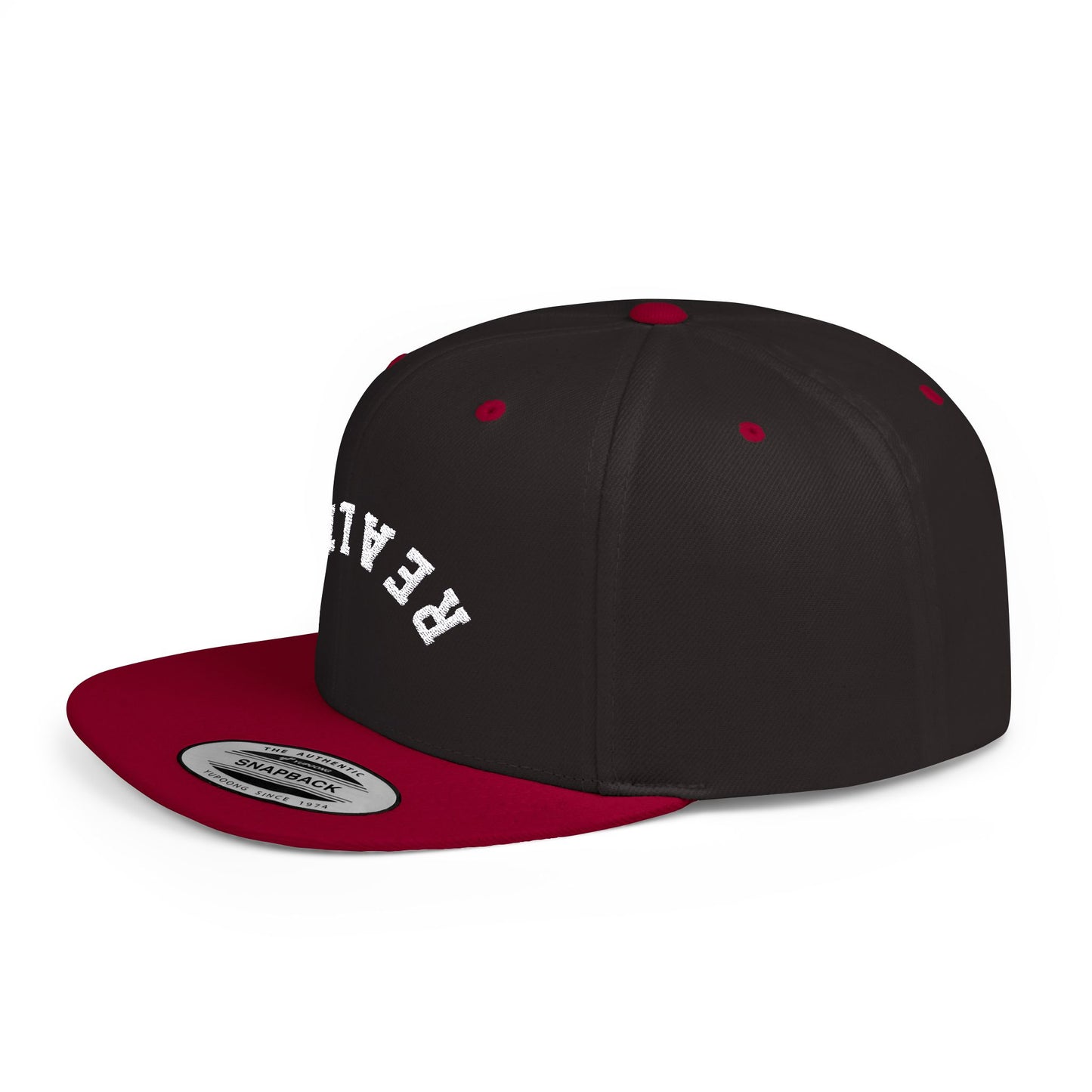 REALTOR White Flat Bill Snapback