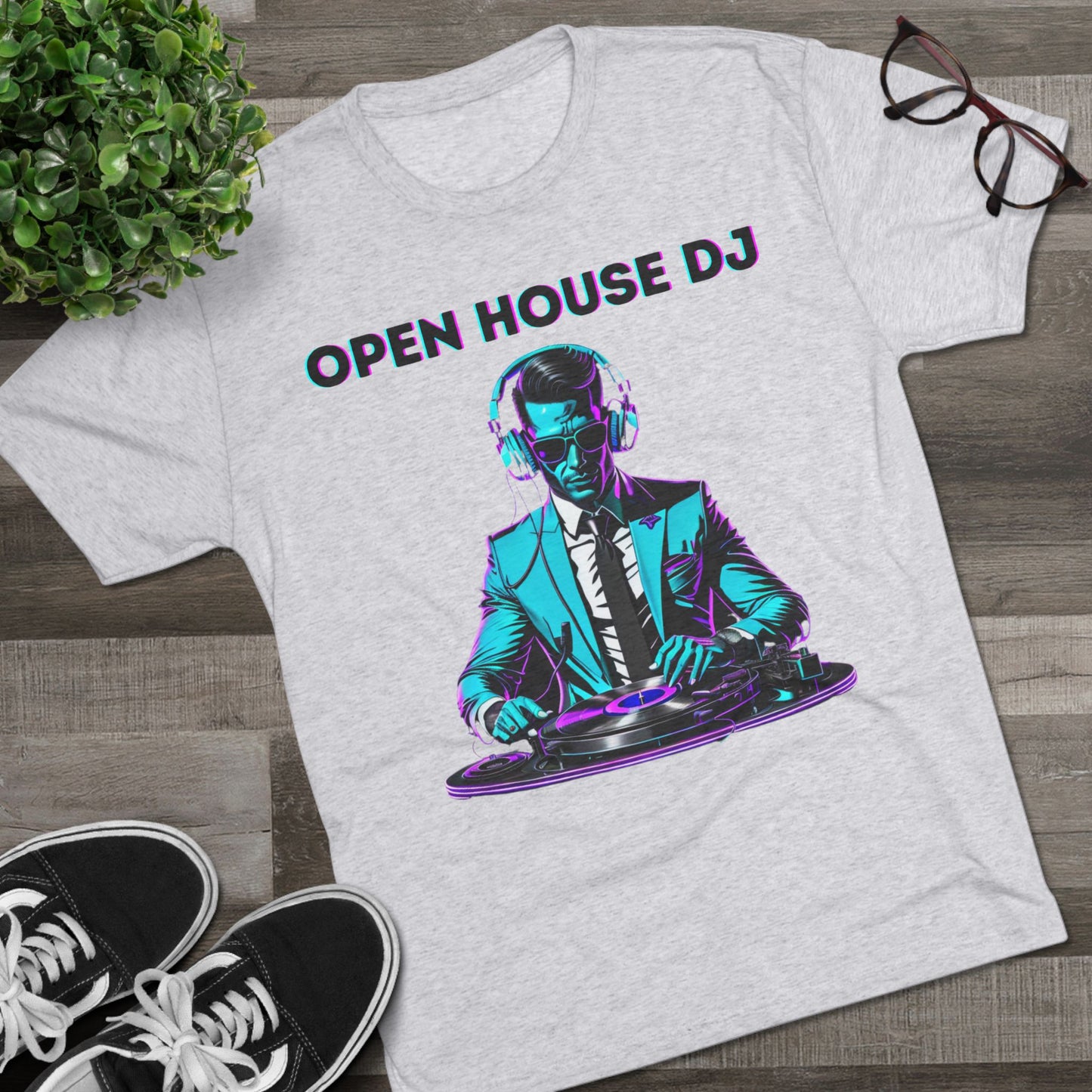 Open House DJ Tri-Blend Tee