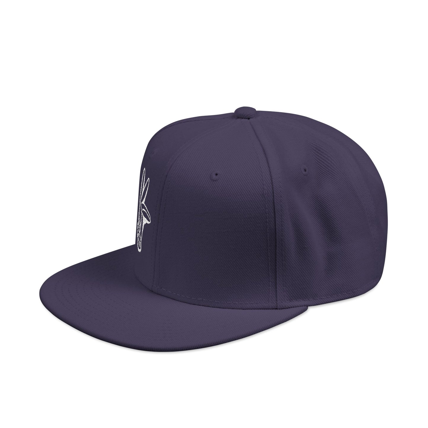 Flat Bill Hat - LV Hand Sign