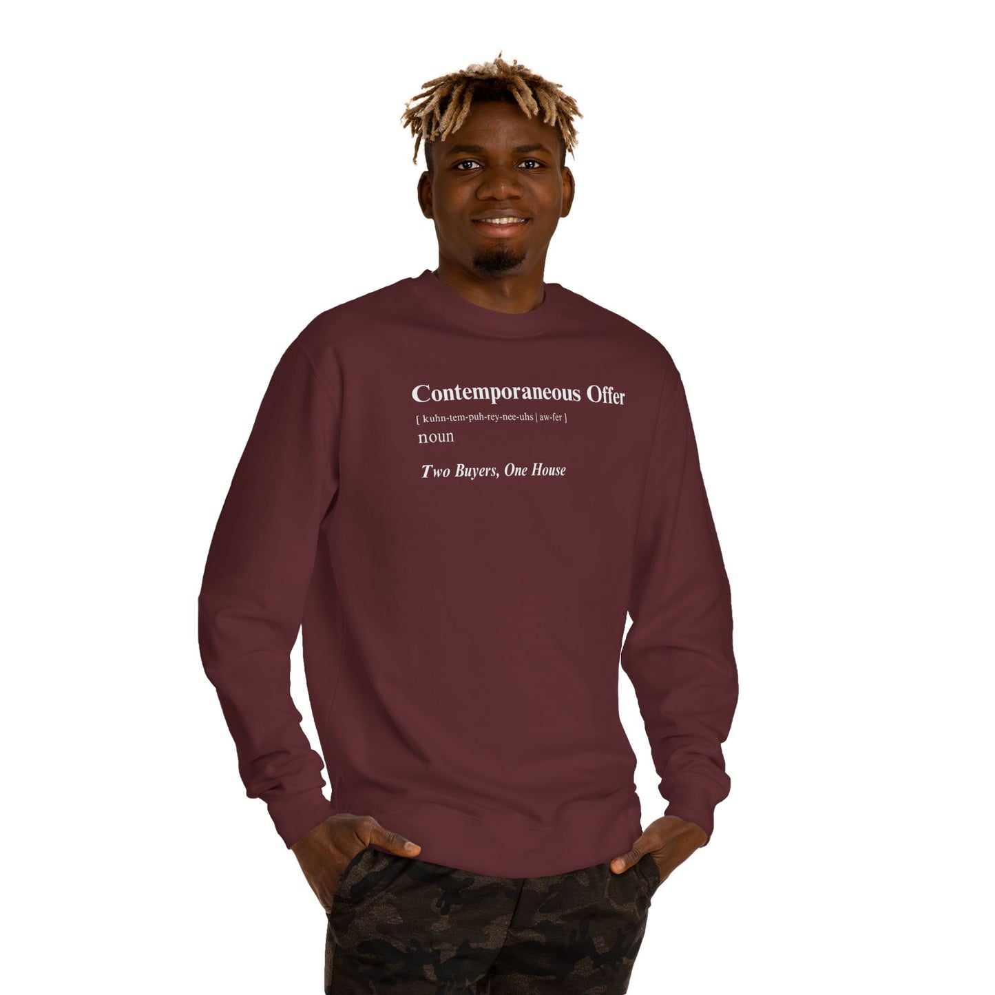 Contemporaneous Offer Dark — Crewneck