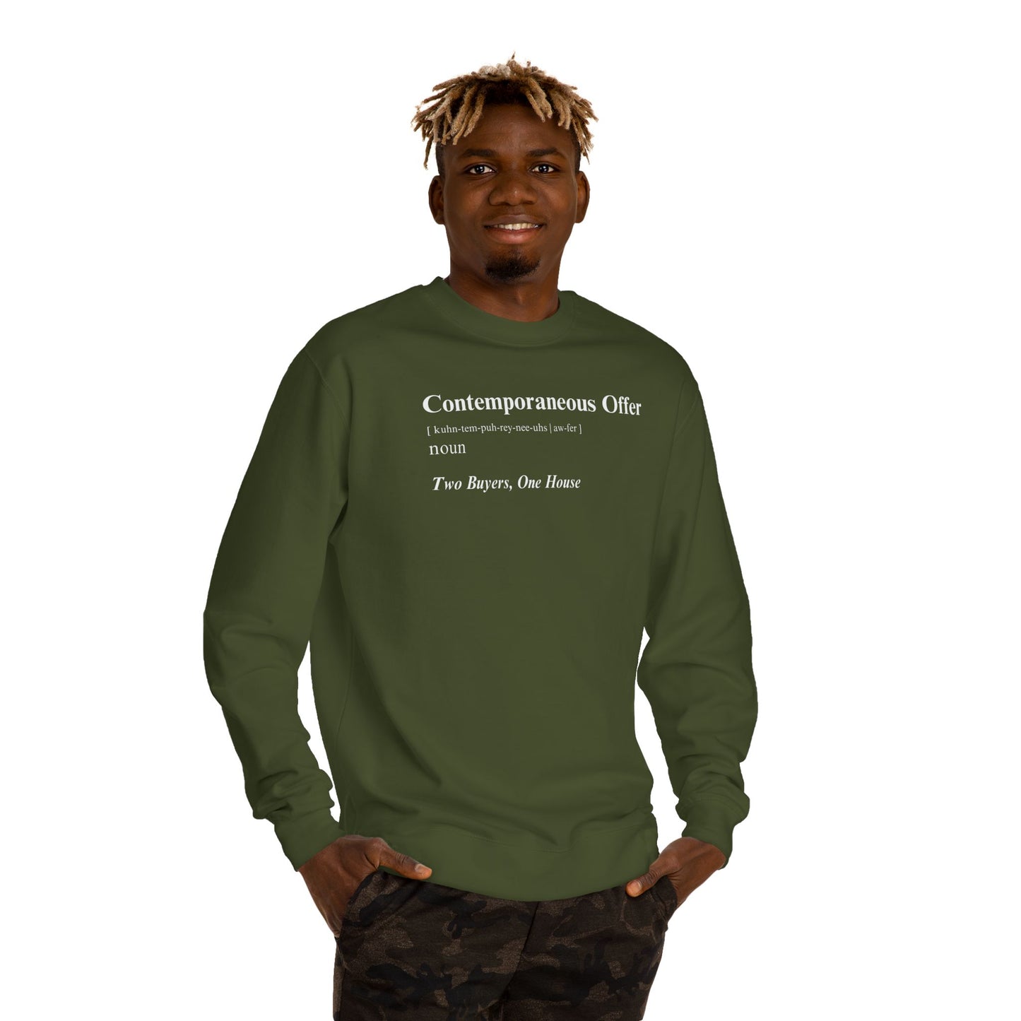 Contemporaneous Offer Dark — Crewneck