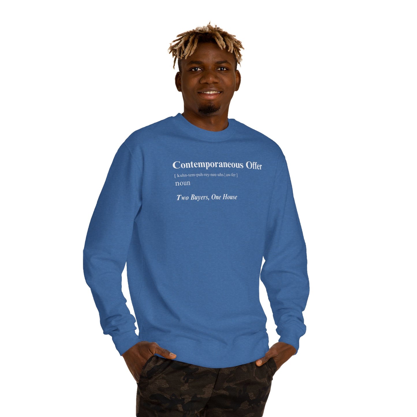 Contemporaneous Offer Dark — Crewneck