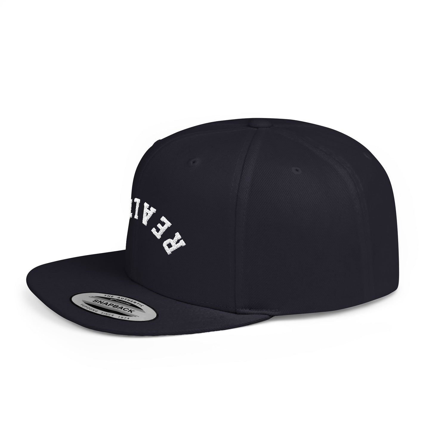 REALTOR White Flat Bill Snapback