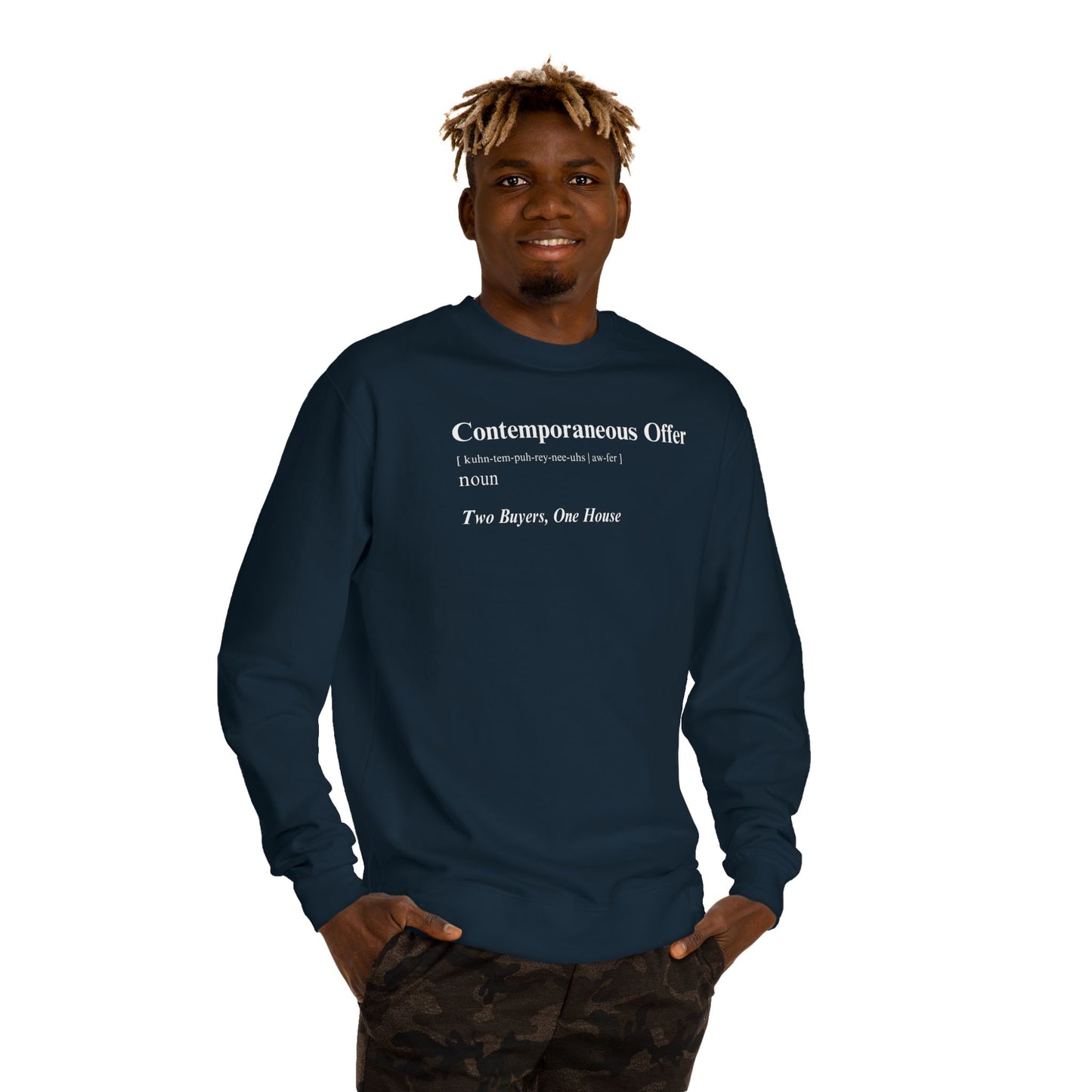 Contemporaneous Offer Dark — Crewneck