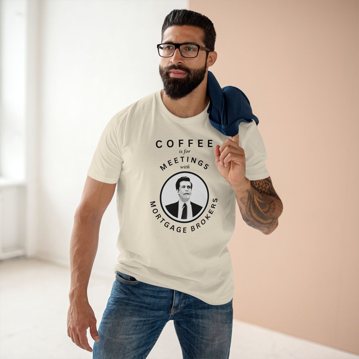Coffee Is For Meetings — Tee