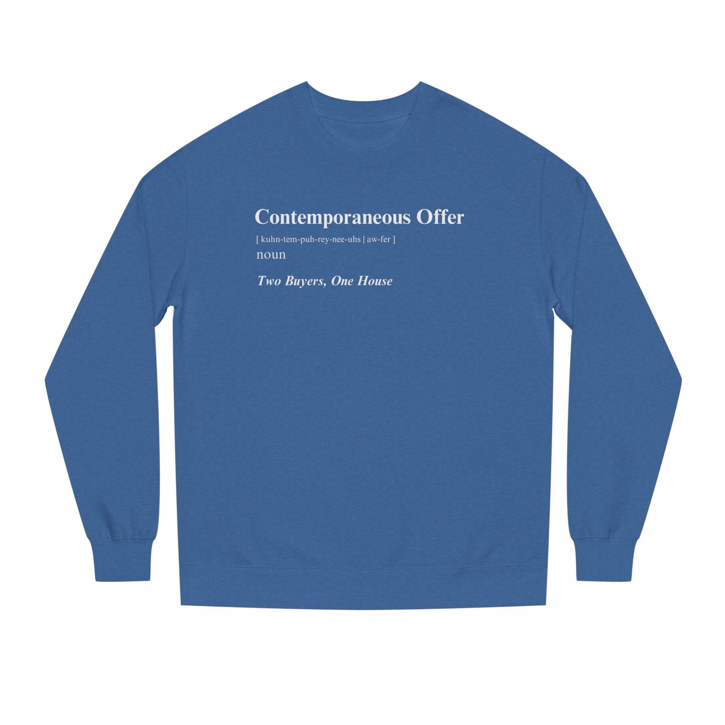 Contemporaneous Offer Dark — Crewneck
