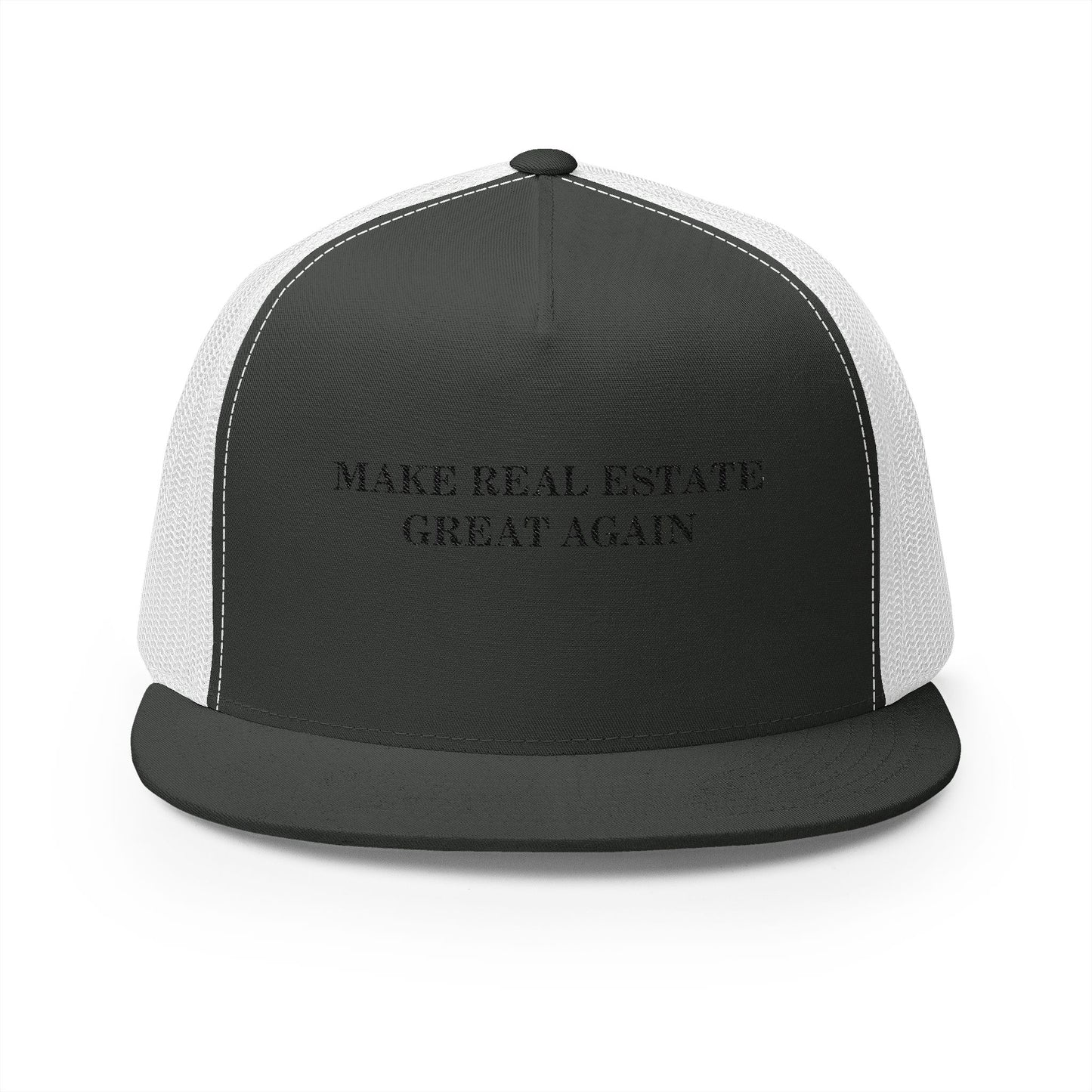 Make Real Estate Great Again - Embroidered 5 Panel Trucker
