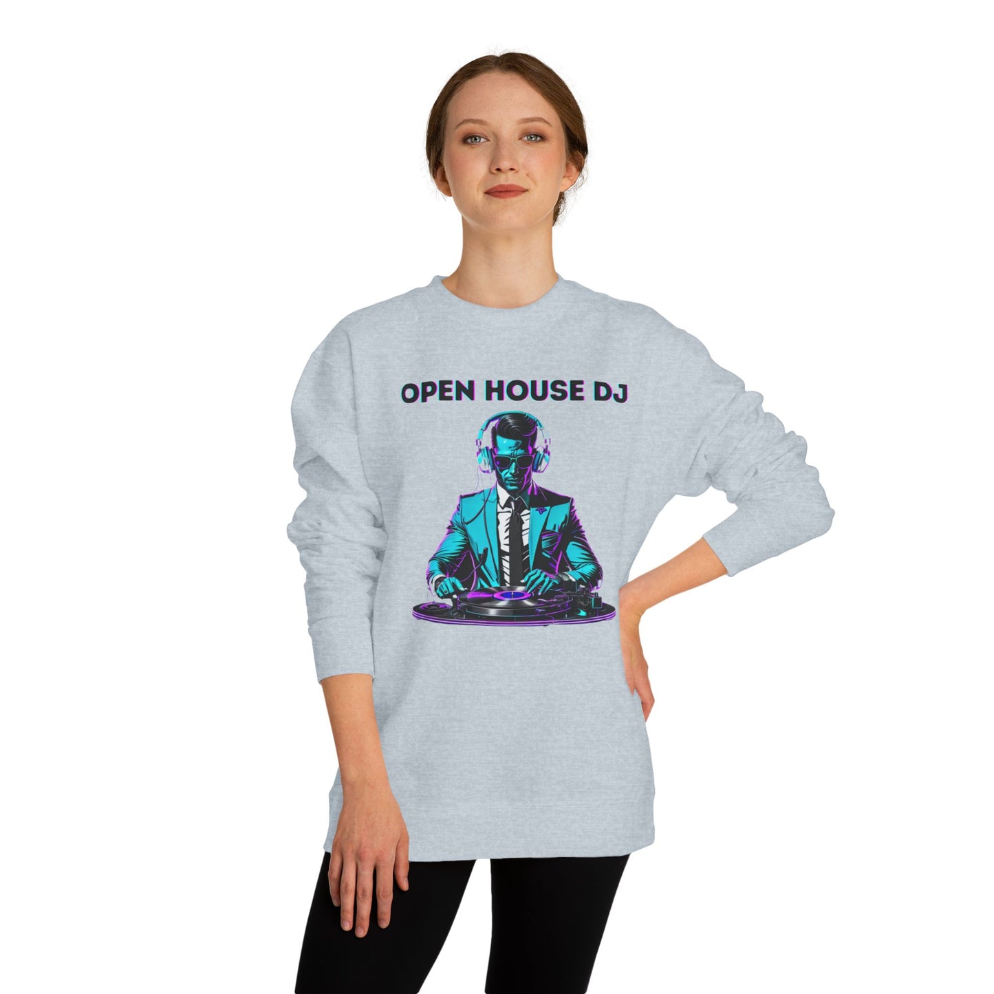 Open House DJ Black — Crewneck