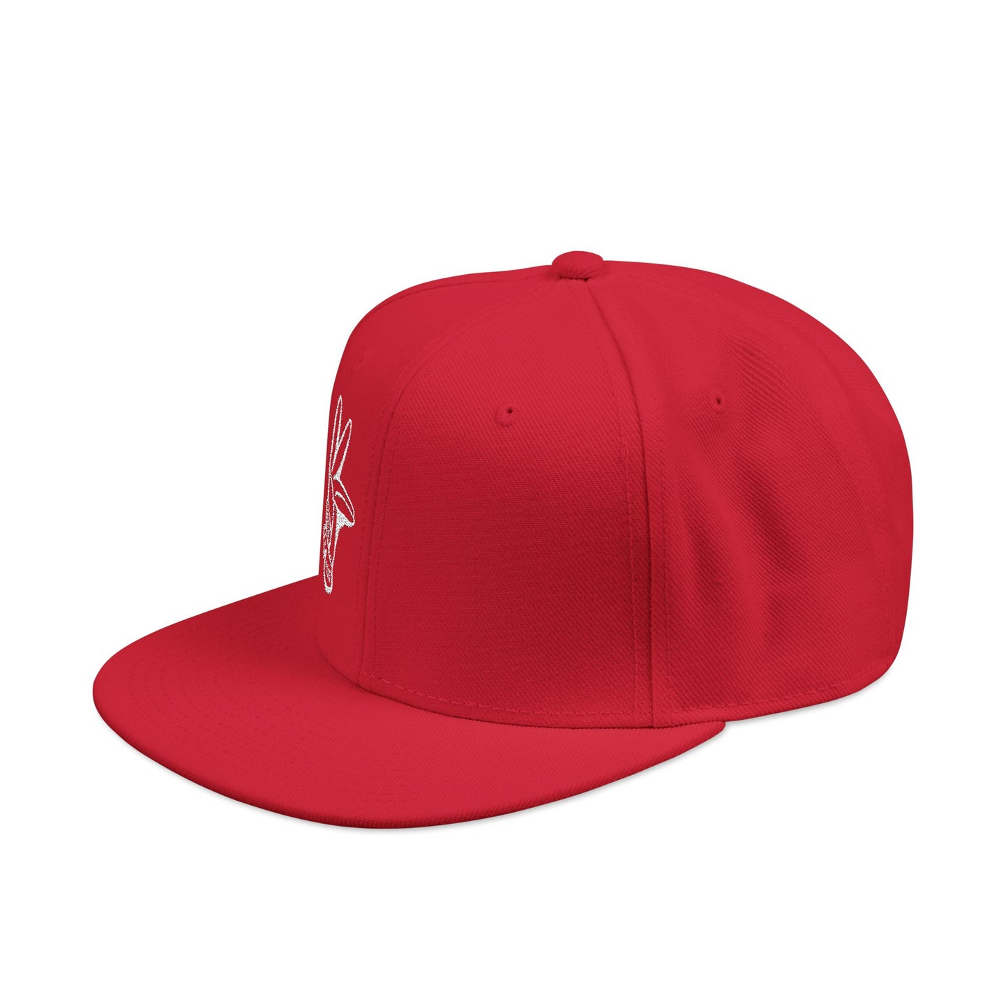 Flat Bill Hat - LV Hand Sign